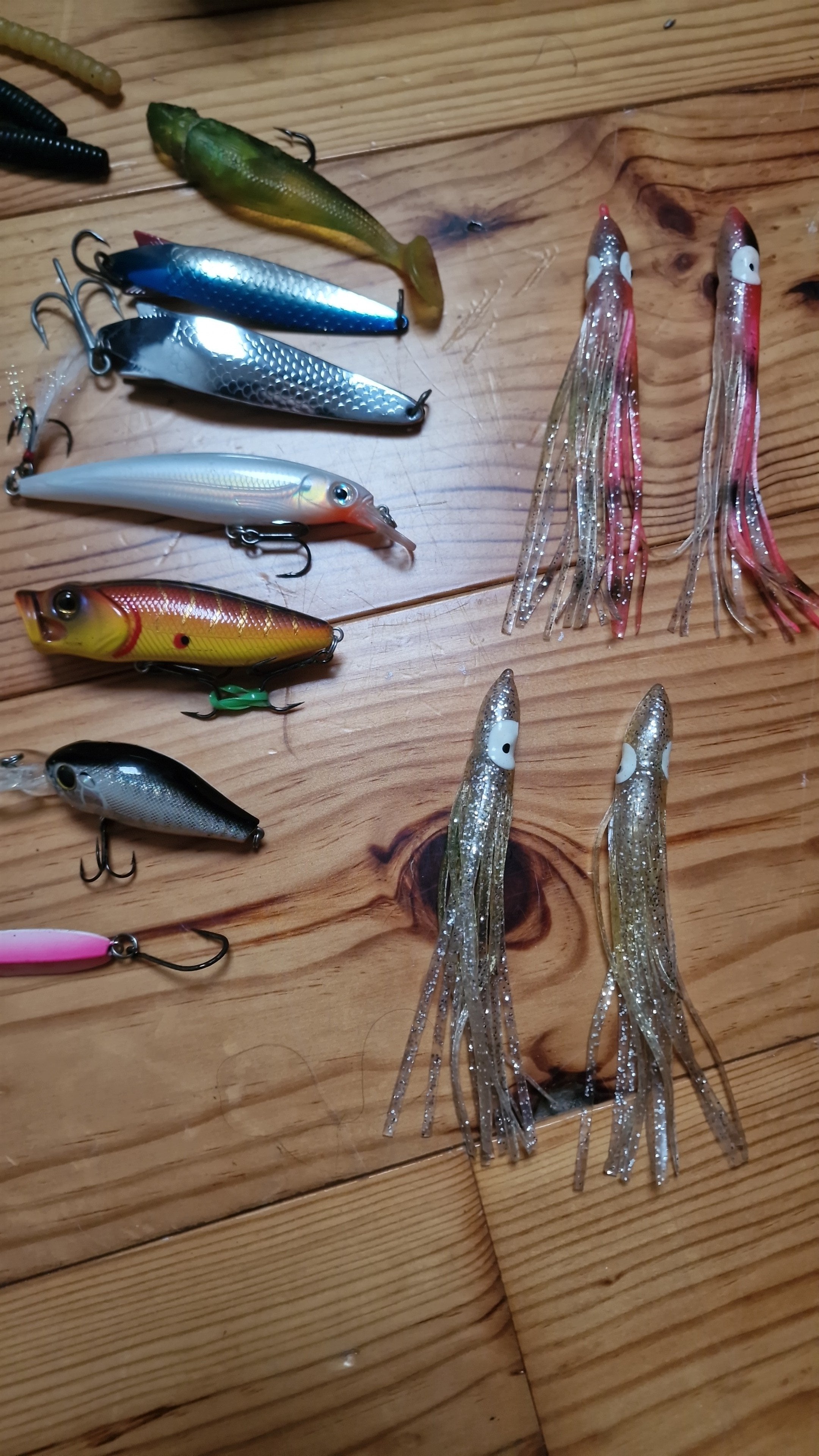 Advice - Help with Lures etc (Pollock/Bass/Bream/Dogfish)